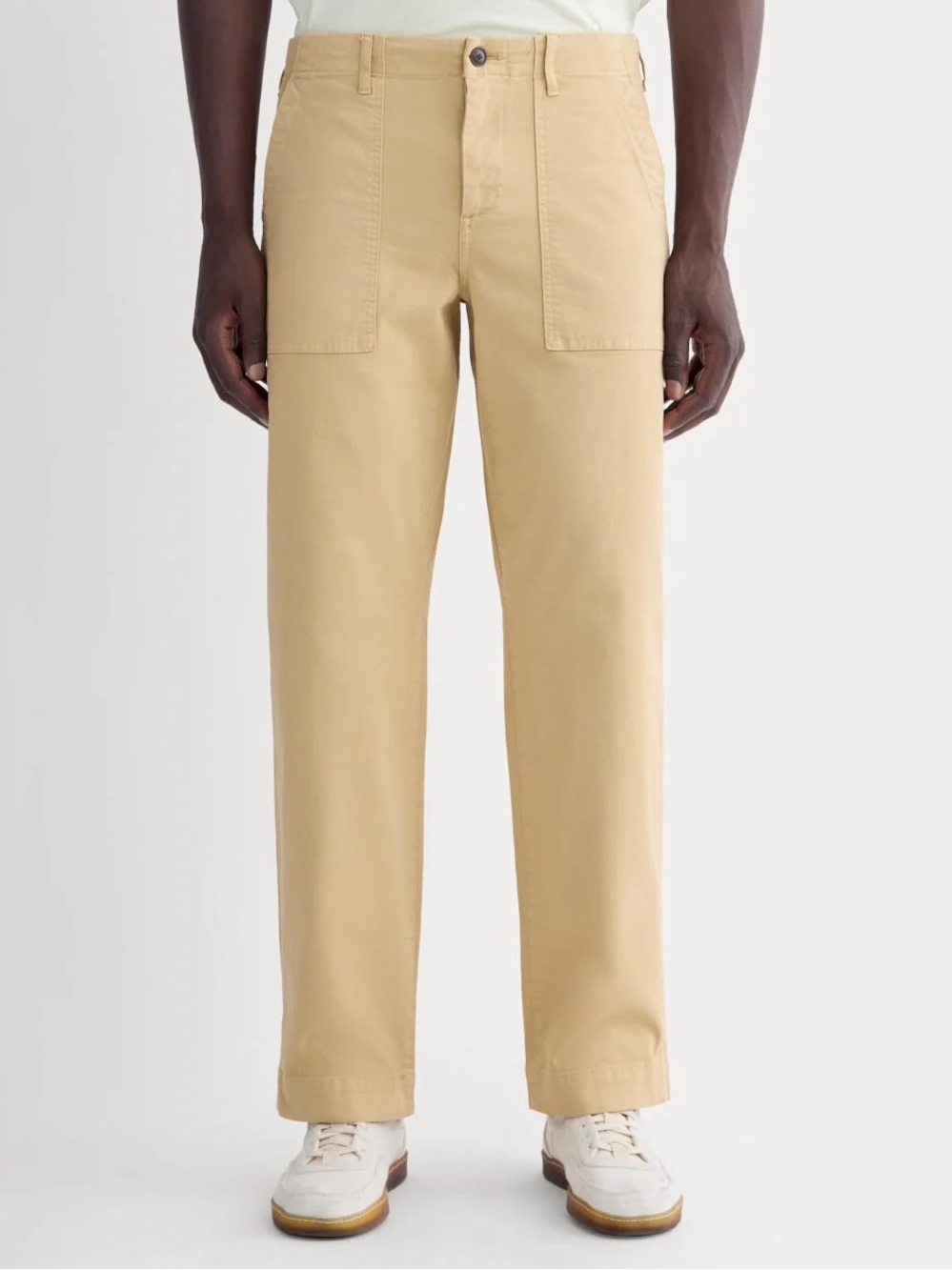 Everlane The‎ Canvas Relaxed Pant in Classic Khaki Size: 34x32, NWT